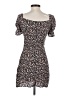 Shein 100% Polyester Floral Black Cocktail Dress Size 4 - photo 2