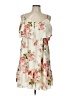 Unbranded Floral Ivory Casual Dress Size L (estimated) - photo 1