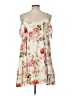 Unbranded Floral Ivory Casual Dress Size L (estimated) - photo 2