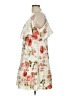 Unbranded Floral Ivory Casual Dress Size L (estimated) - photo 5