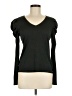 CeCe Black Long Sleeve Top Size M - photo 1