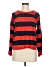 Gap 100% Cotton Stripes Red Pullover Sweater Size M - photo 1