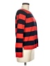 Gap 100% Cotton Stripes Red Pullover Sweater Size M - photo 4