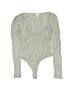 Bar III Gray Bodysuit Size XS - photo 1