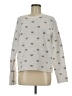 Splendid Hearts Gray Pullover Sweater Size M - photo 1