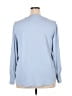 Unbranded 100% Polyester Blue 3/4 Sleeve Blouse Size XXL - photo 2