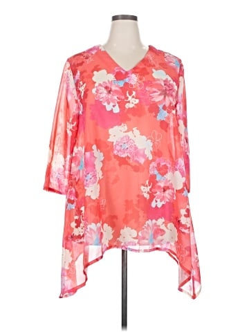 Indigo Soul 3/4 Sleeve Blouse (view 1)