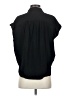 Madewell 100% Viscose Black Short Sleeve Blouse Size XS - photo 2