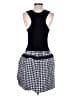 Burberry Checkered-gingham Black Gingham Loop-Back Dress Size S - photo 2