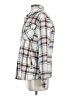 Sage Collective 100% Polyester Plaid Ivory Jacket Size S - photo 5