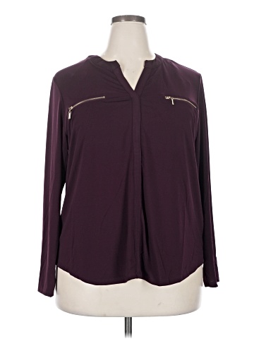 Carmen Carmen Marc Valvo Long Sleeve Blouse (view 1)
