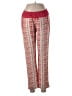 BCBGMAXAZRIA Print Red Casual Pants Size S - photo 1