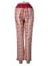 BCBGMAXAZRIA Print Red Casual Pants Size S - photo 2