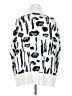 Dillard's Animal Print White Cardigan Size XXL - photo 2
