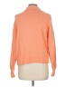 Old Navy 100% Cotton Solid Orange Pullover Sweater Size M - photo 2