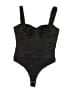 Danielle Bernstein 100% Polyester Black Bodysuit Size 4 - photo 1