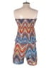 Unbranded Chevron-herringbone Blue Romper Size S (estimated) - photo 2