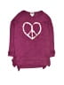 Old Navy Hearts Purple Pullover Sweater Size 10 - 12 - photo 1