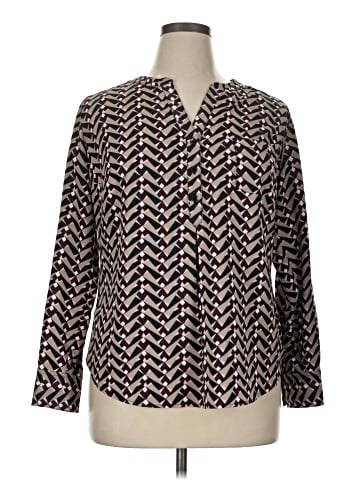 Pure Energy Long Sleeve Blouse (view 1)