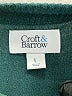 Croft & Barrow 100% Polyester Teal Pullover Sweater Size L - photo 7
