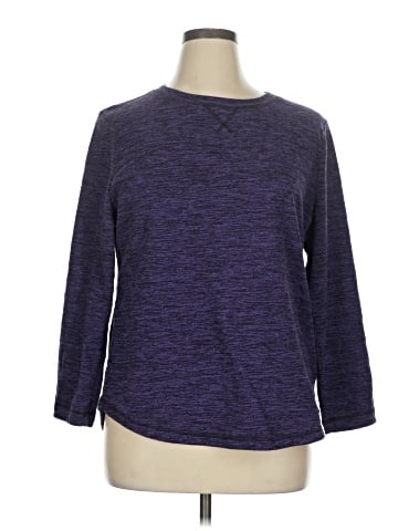 Karen Scott Sport 3/4 Sleeve T-Shirt (view 1)