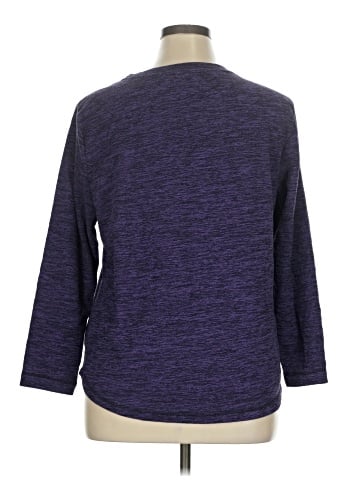 Karen Scott Sport 3/4 Sleeve T-Shirt (view 2)