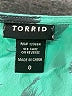 Torrid Teal Short Sleeve Blouse Size Lg Plus (0) - photo 7