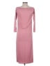 Boohoo Pink Casual Dress Size 8 - photo 2