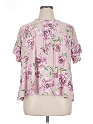 chic soul (chicsoul.com) Short Sleeve Blouse (view 1)
