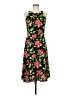 Unbranded Tropical Black Cocktail Dress Size M - photo 1