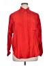 Unbranded Red Long Sleeve Button-Down Shirt Size XL (estimated) - photo 1