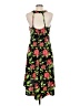 Unbranded Tropical Black Cocktail Dress Size M - photo 2