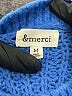 &merci Blue Pullover Sweater Size M - photo 7