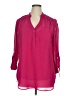 AB Studio Pink 3/4 Sleeve Blouse Size XL - photo 1