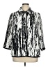 TanJay 100% Polyester Print Silver Black Raincoat Size XL (estimated) - photo 1
