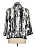 TanJay 100% Polyester Print Silver Black Raincoat Size XL (estimated) - photo 2