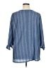 W5 Blue 3/4 Sleeve Blouse Size XL (estimated) - photo 2