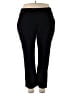 JM Collection Solid Black Active Pants Size 22WP - photo 1