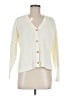 J. McLaughlin 100% Cotton Ivory Cardigan Size M - photo 1