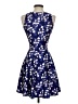 Assorted Brands Floral Blue Cocktail Dress Size S - photo 2