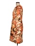 Talbots Print Orange Casual Dress Size 10 - photo 5