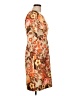 Talbots Print Orange Casual Dress Size 10 - photo 4