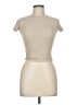 Honey & Sparkle Tan Short Sleeve Top Size M - photo 1