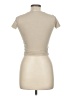 Honey & Sparkle Tan Short Sleeve Top Size M - photo 2