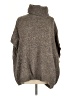 PureDKNY Tweed Brown Turtleneck Sweater Size M - photo 1