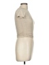 Honey & Sparkle Tan Short Sleeve Top Size M - photo 4