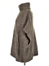 PureDKNY Tweed Brown Turtleneck Sweater Size M - photo 5