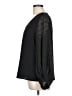 Pink Lily 100% Polyester Black Long Sleeve Blouse Size L - photo 5
