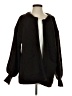 Flat White 100% Polyester Black Cardigan One size - photo 1