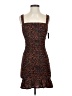 Leith Tweed Brown Cocktail Dress Size XXS - photo 1